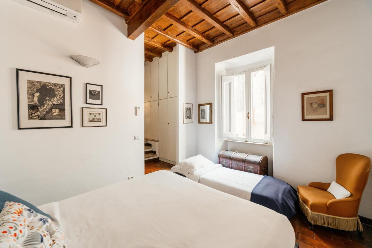 Domus Quiritum Charming, Appartamento D'Epoca A Campo De' Fiori Róma Kültér fotó