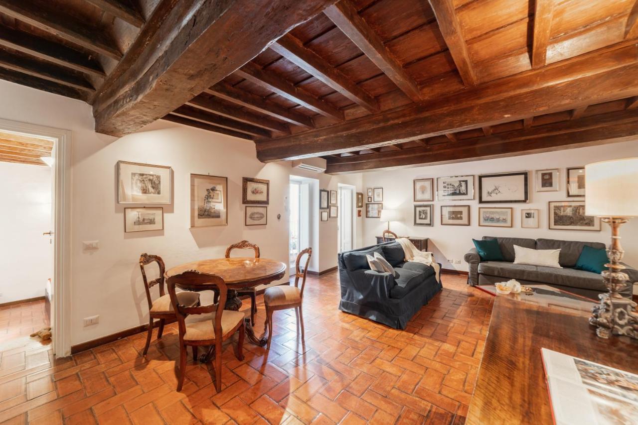 Domus Quiritum Charming, Appartamento D'Epoca A Campo De' Fiori Róma Kültér fotó